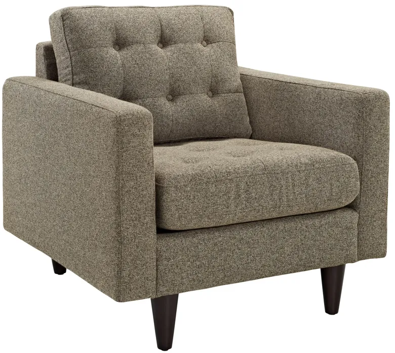 Empress Upholstered Fabric Armchair