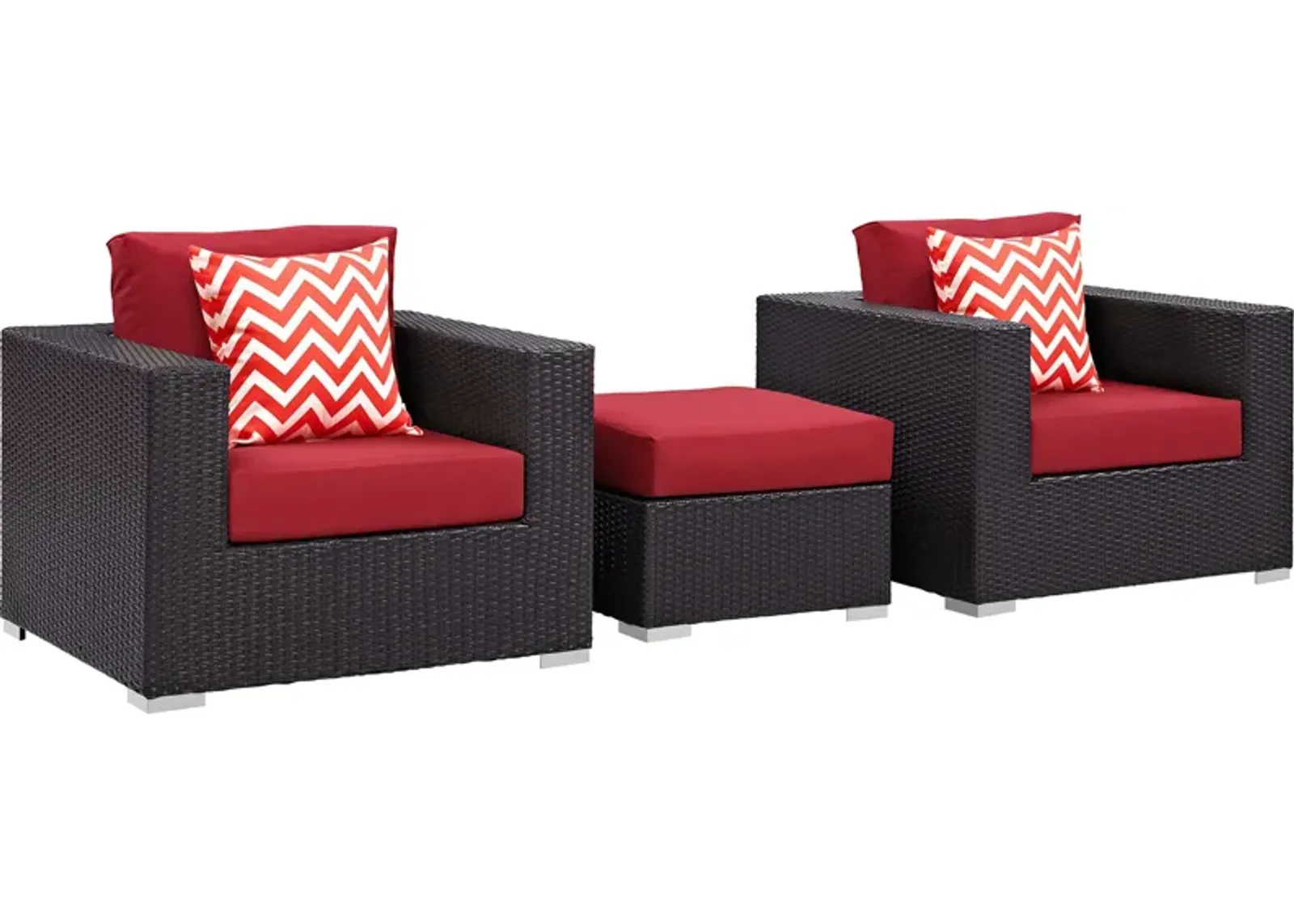 Convene 3 Piece Outdoor Patio Sofa Set