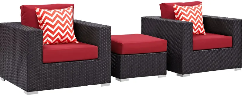 Convene 3 Piece Outdoor Patio Sofa Set