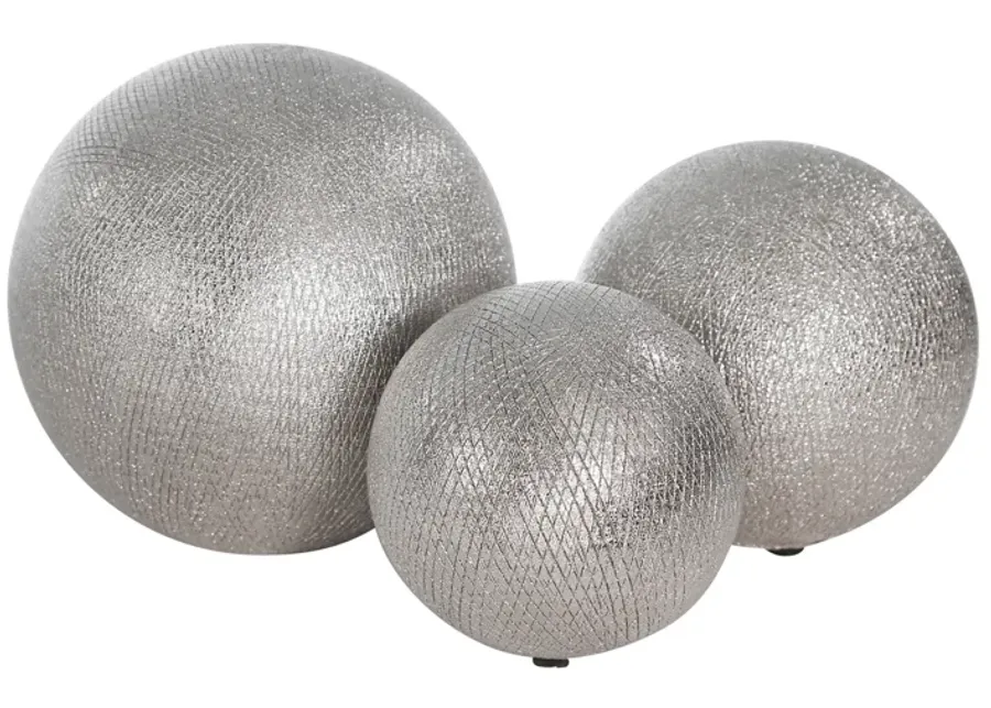 Ceramic Orbs - Set of 3