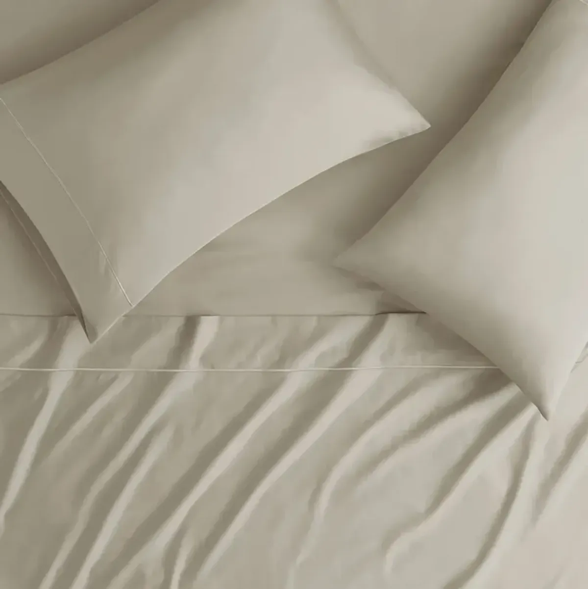 Madison Park 600 Thread Count Sand Pima Cotton Sheet Set