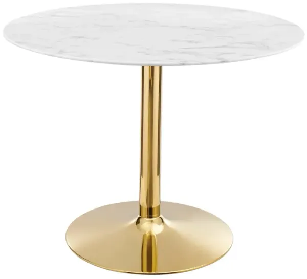 Verne 40" Artificial Marble Dining Table