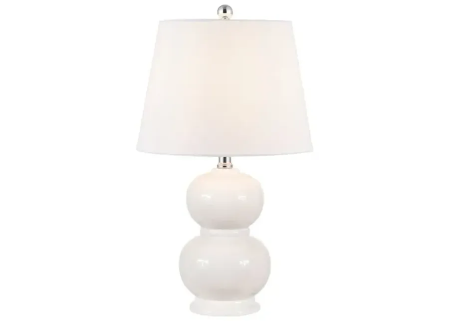 EVERLEE GLASS TABLE LAMP 