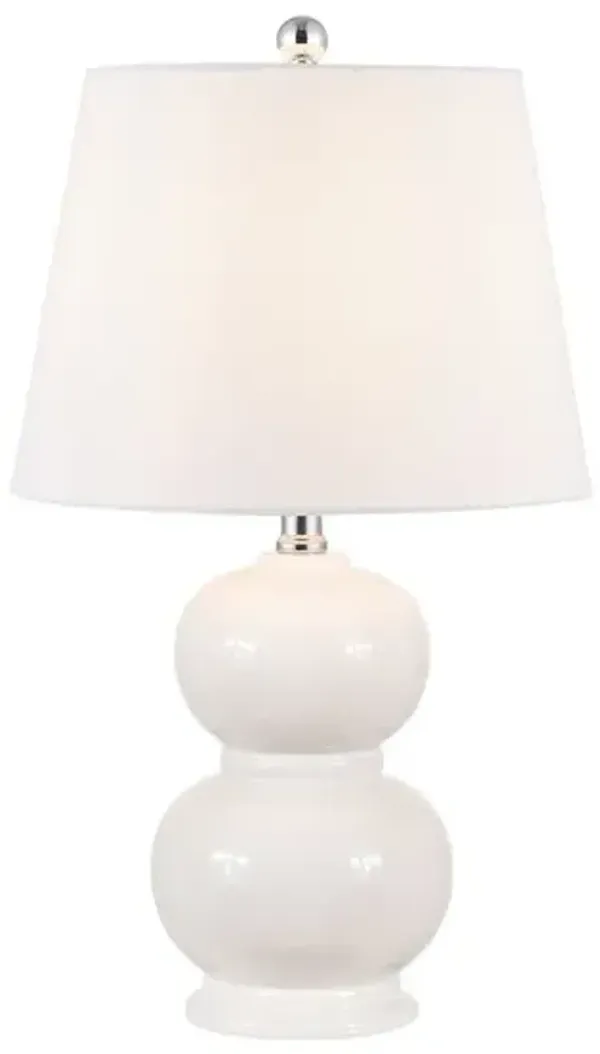 EVERLEE GLASS TABLE LAMP 