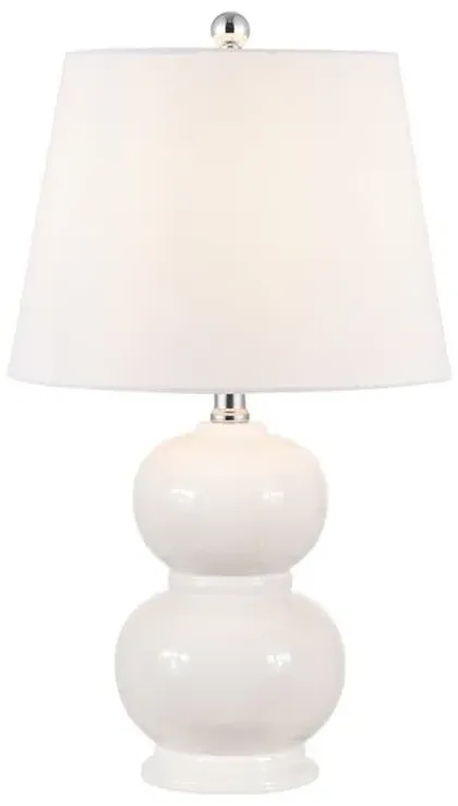 EVERLEE GLASS TABLE LAMP 