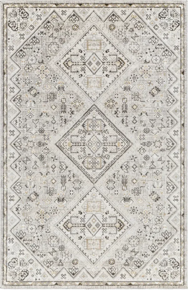 Basel BOS-2310 5'1" x 7' Machine Woven Rug