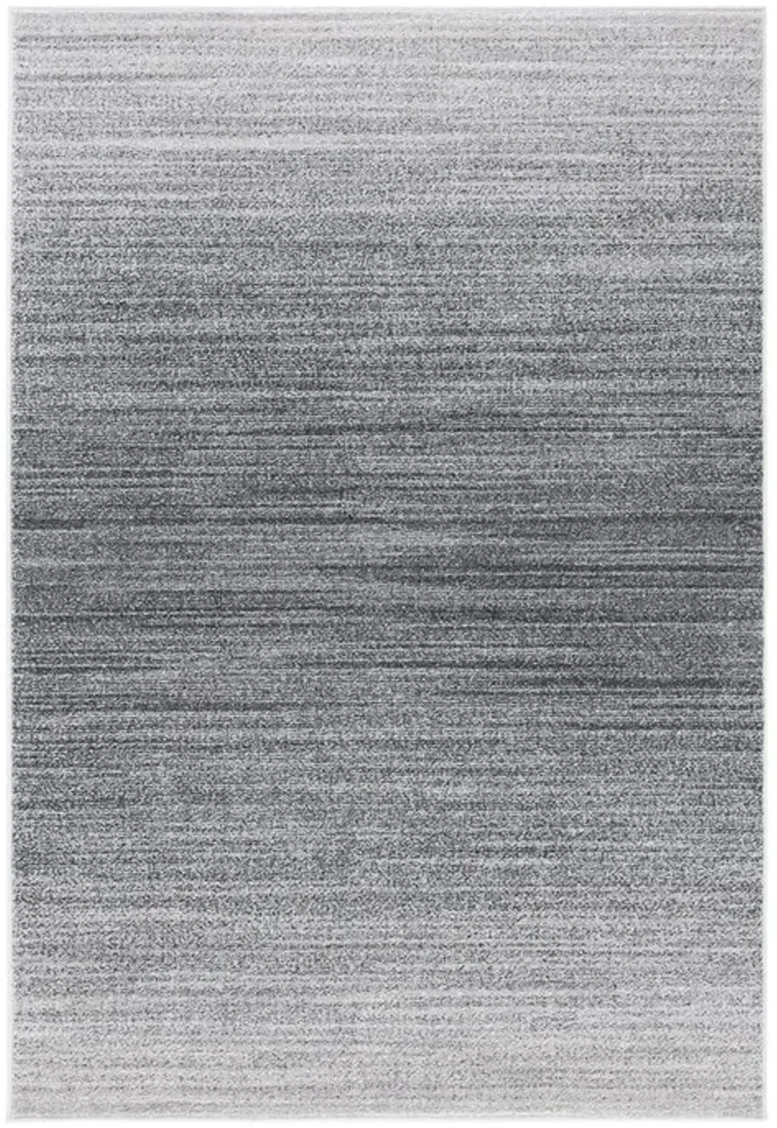 Adirondack Contemporary Grey / Ivory 2'-6" X 6' Powerloomed Rug