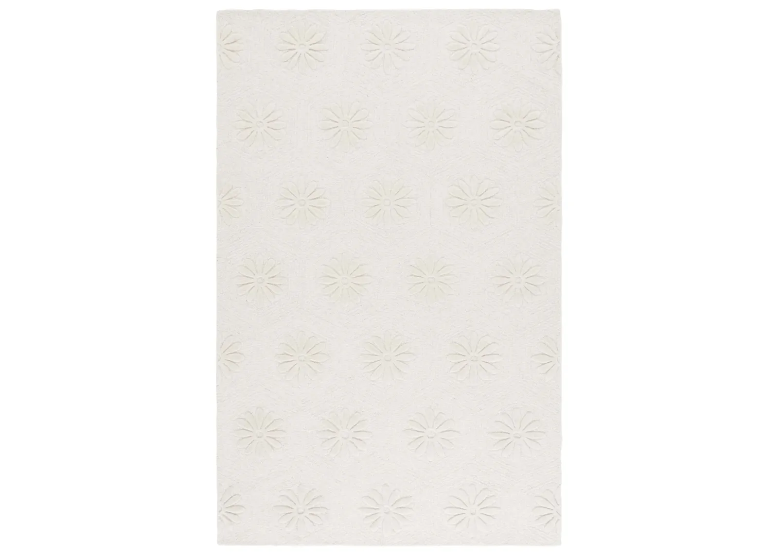 MYKONOS 106 IVORY 5' x 8' Medium Rectangle Rug