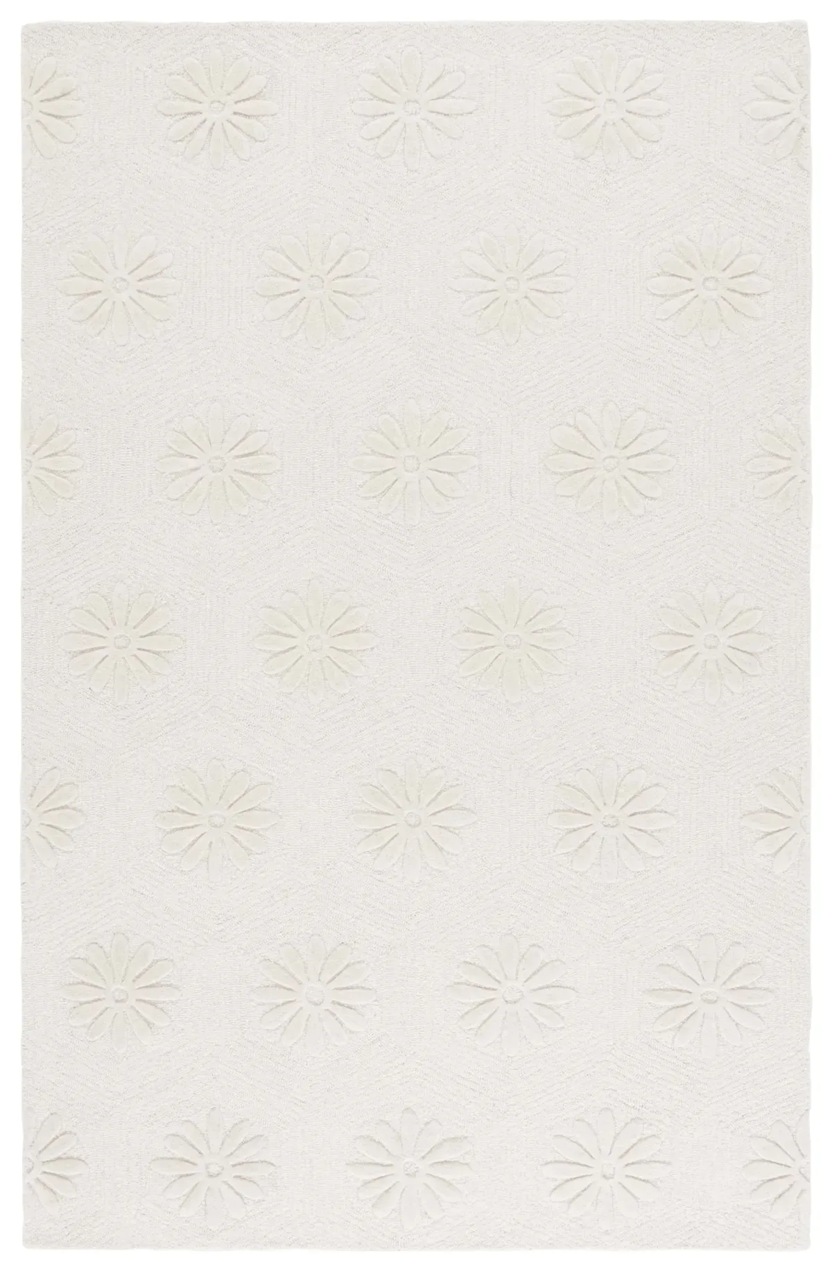 MYKONOS 106 IVORY 5' x 8' Medium Rectangle Rug