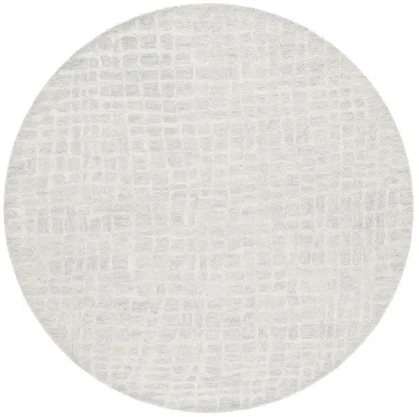 EBONY Hand Tufted 6' x 6' Round area rug