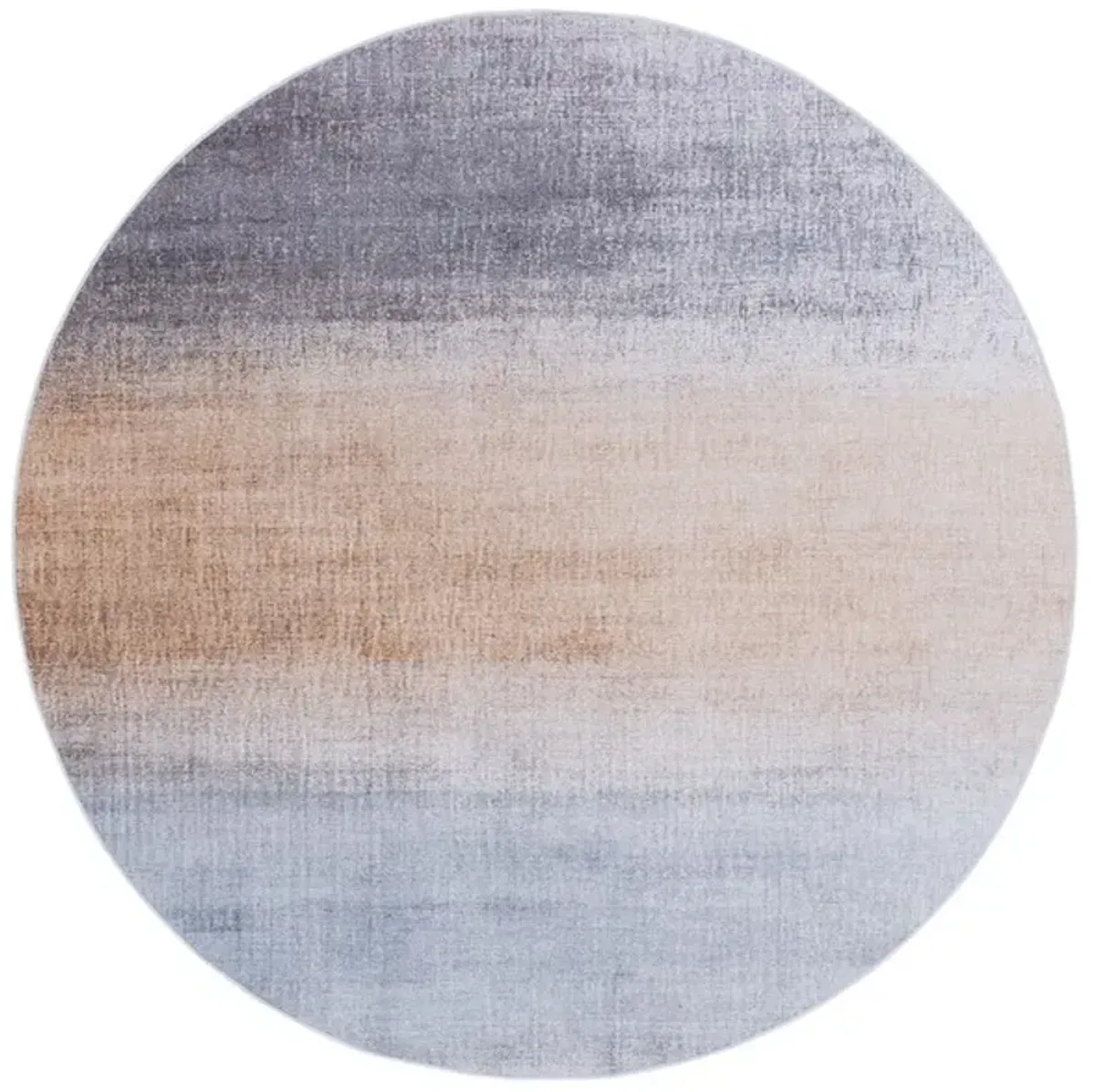 TACOMA 816 M/W S/R Grey  6' X 6' Round Round Rug