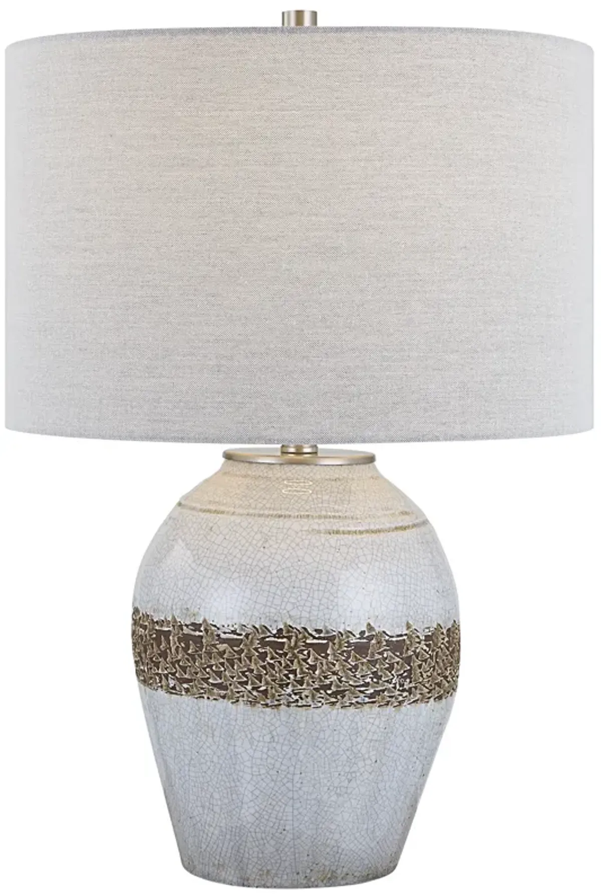 Uttermost Poul Crackled Table Lamp