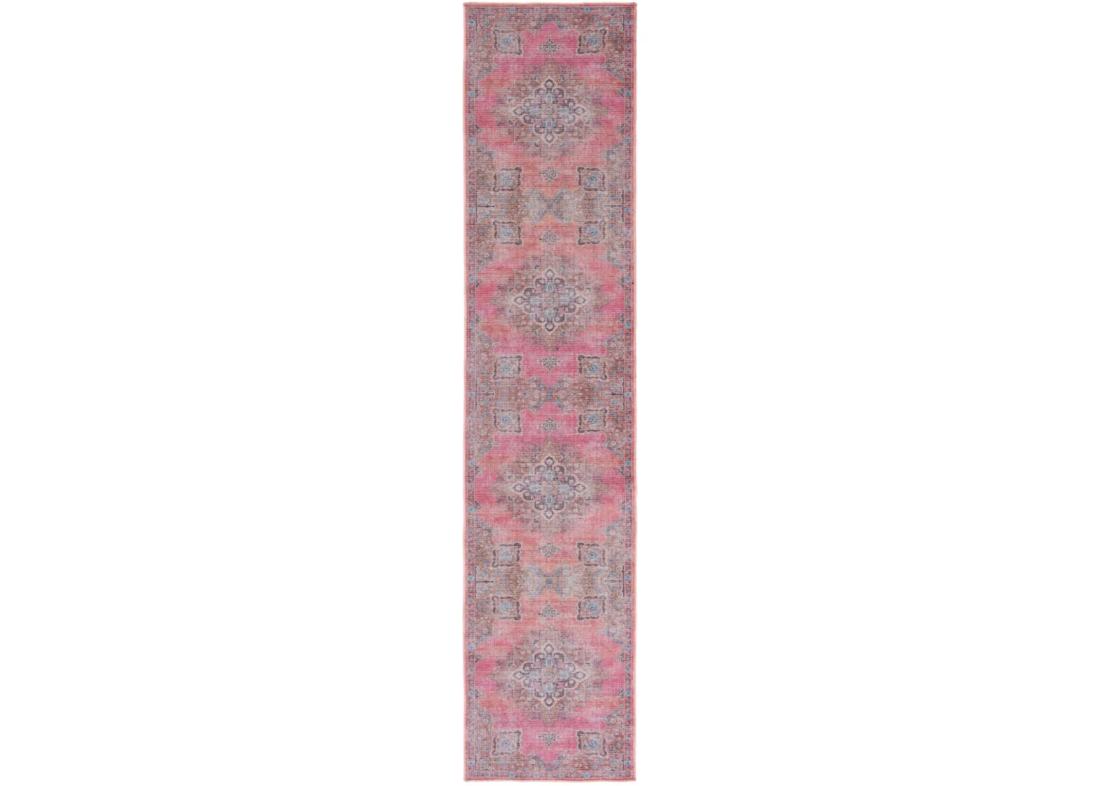 SERAPI 580 PINK  2' x 11' Runner Rug