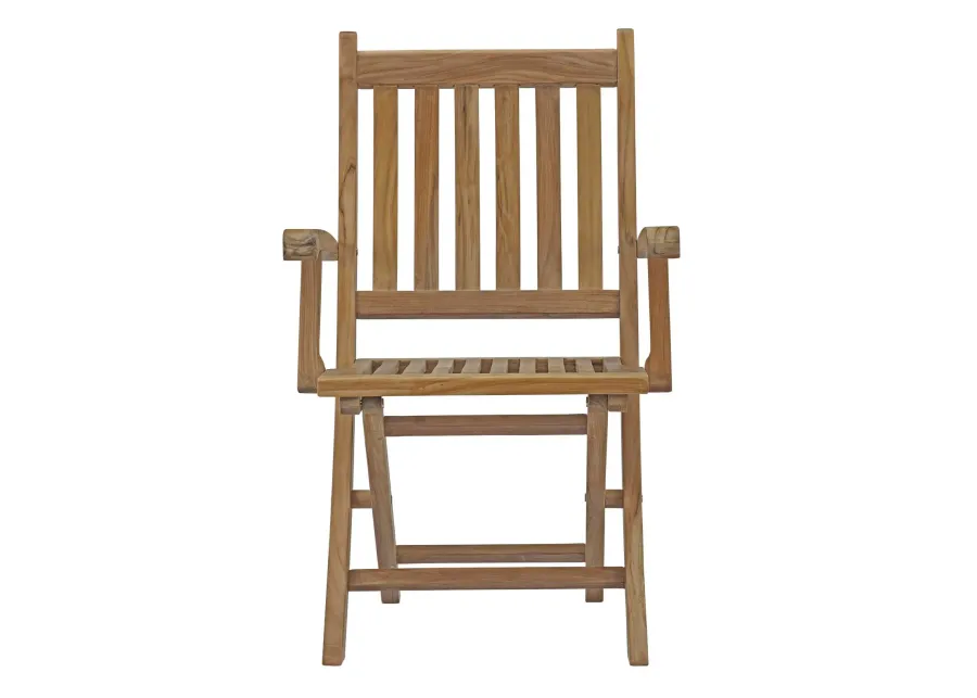 Marina Outdoor Patio Teak Folding Chair