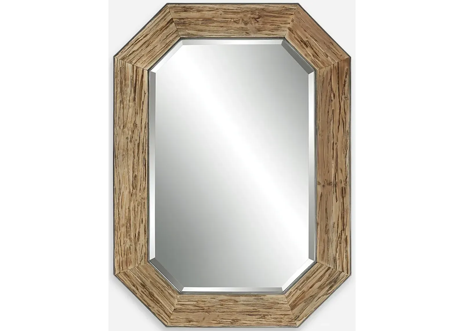 Siringo Rustic Octagonal Mirror