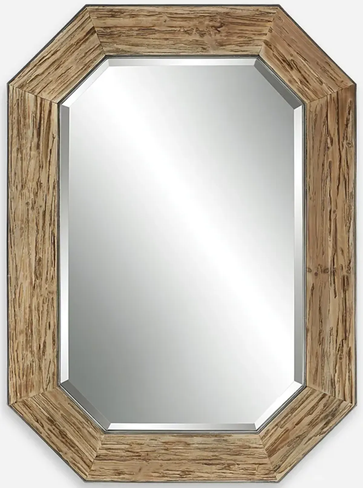 Siringo Rustic Octagonal Mirror