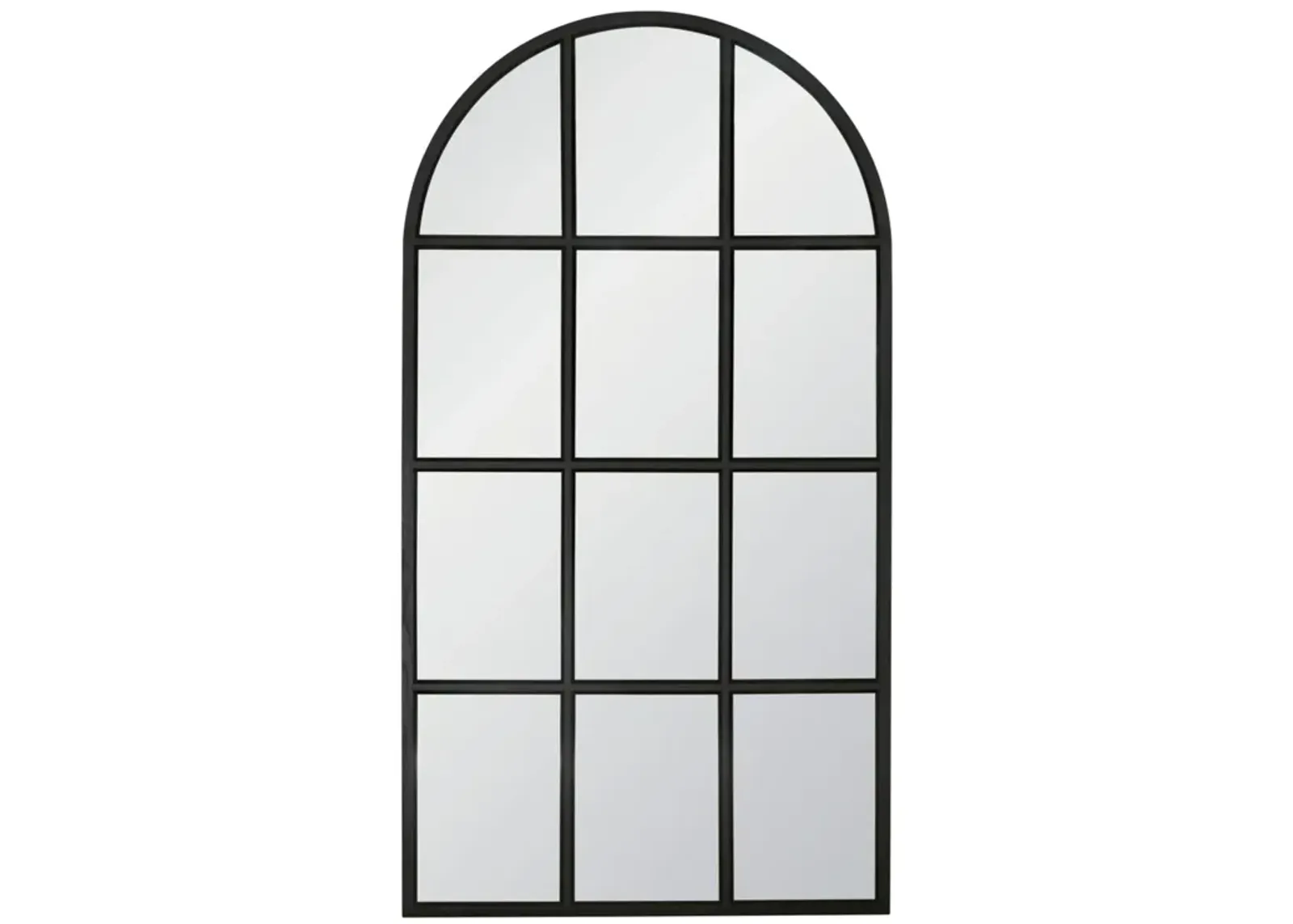 Grid Arched Mirror