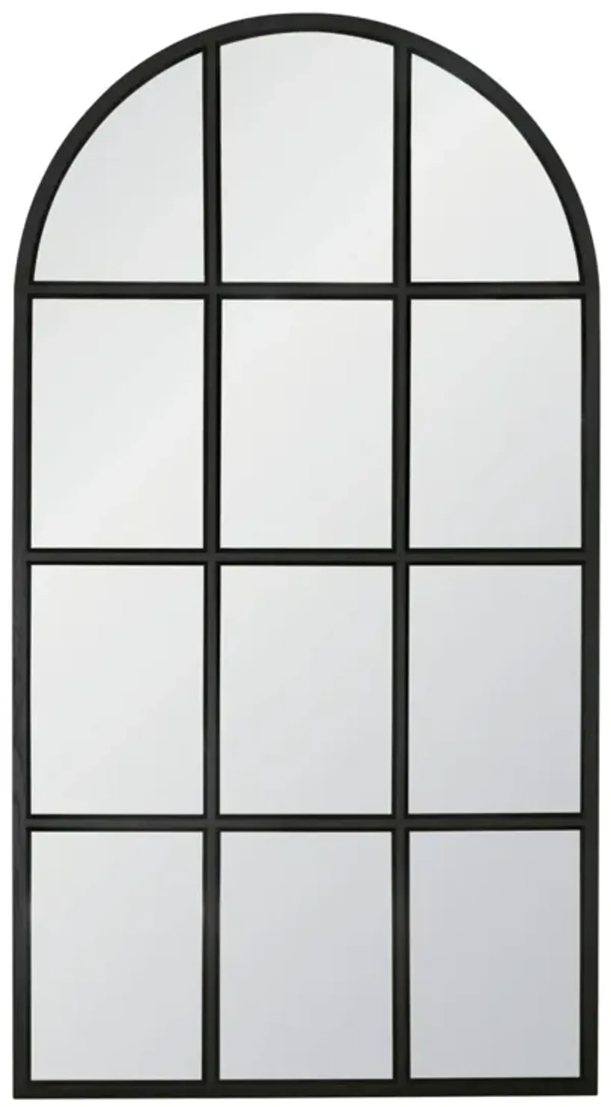 Grid Arched Mirror