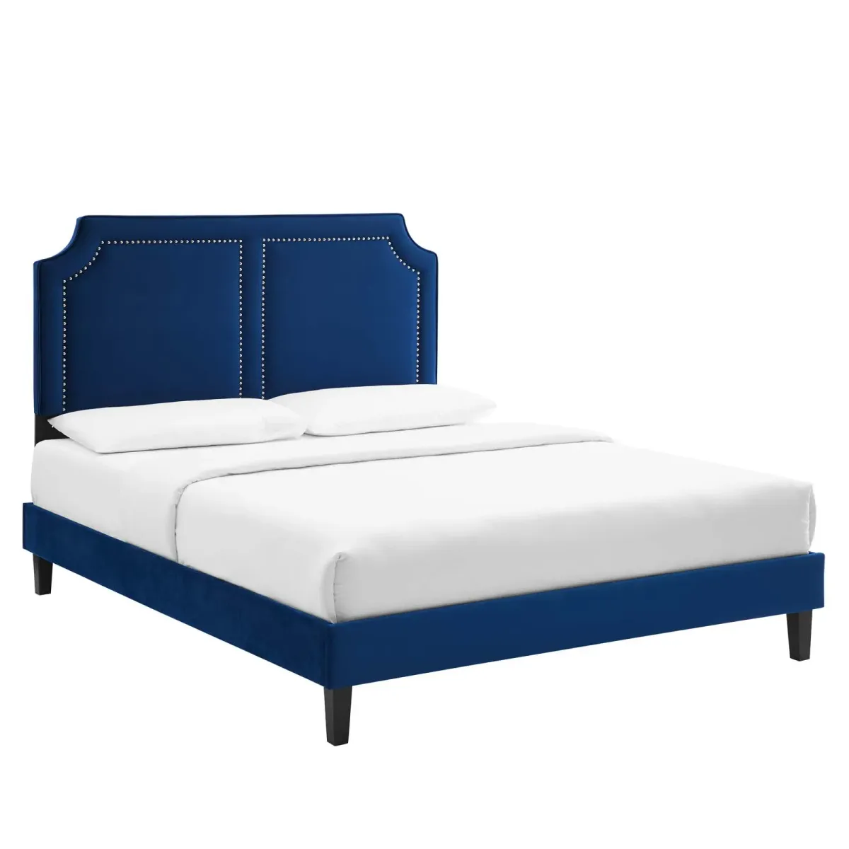 Novi Performance Velvet King Bed