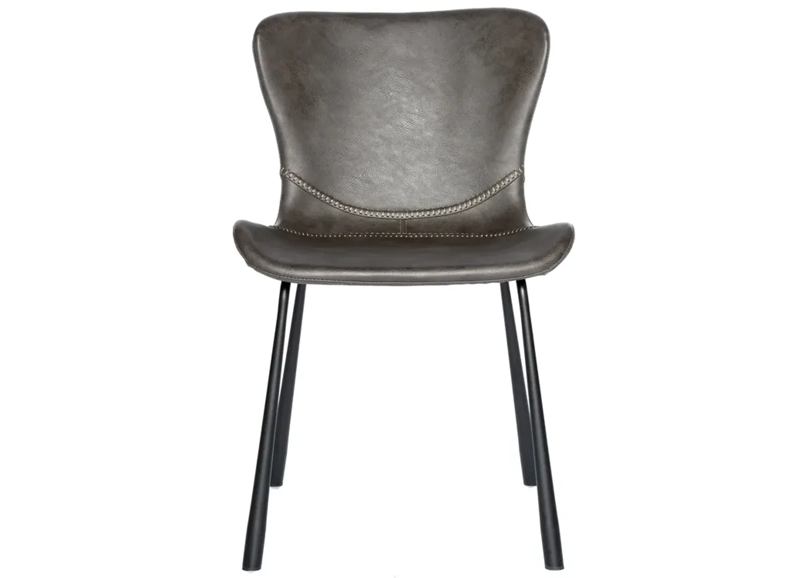 Melody Side Chair in Dark Gray - Set of 2