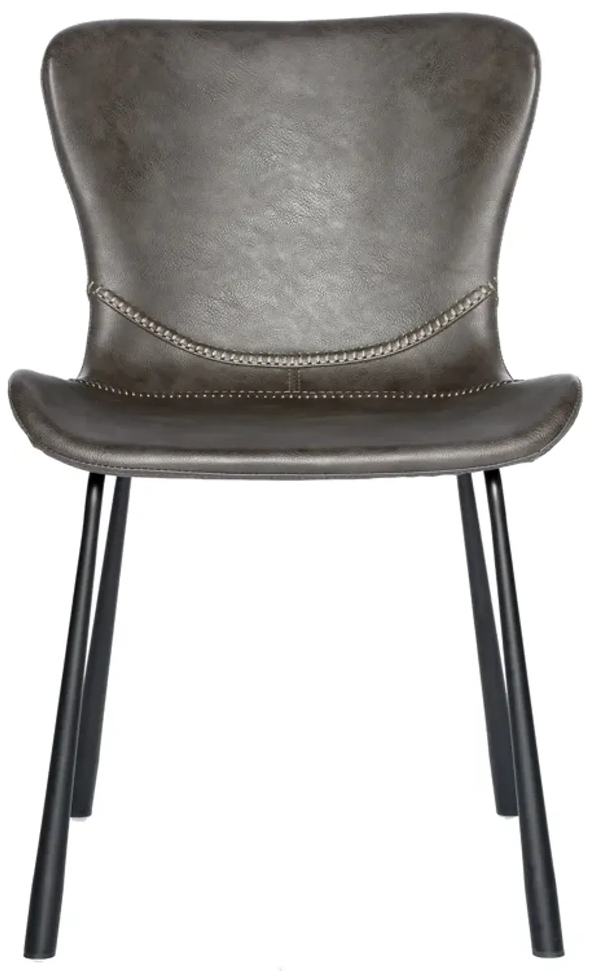 Melody Side Chair in Dark Gray - Set of 2