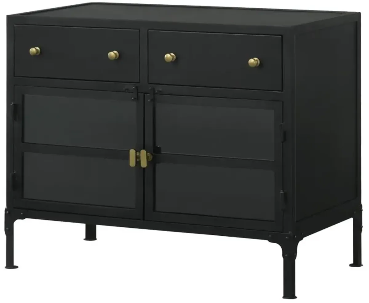 Abbott 2-Drawer Accent Cabinet with Doors