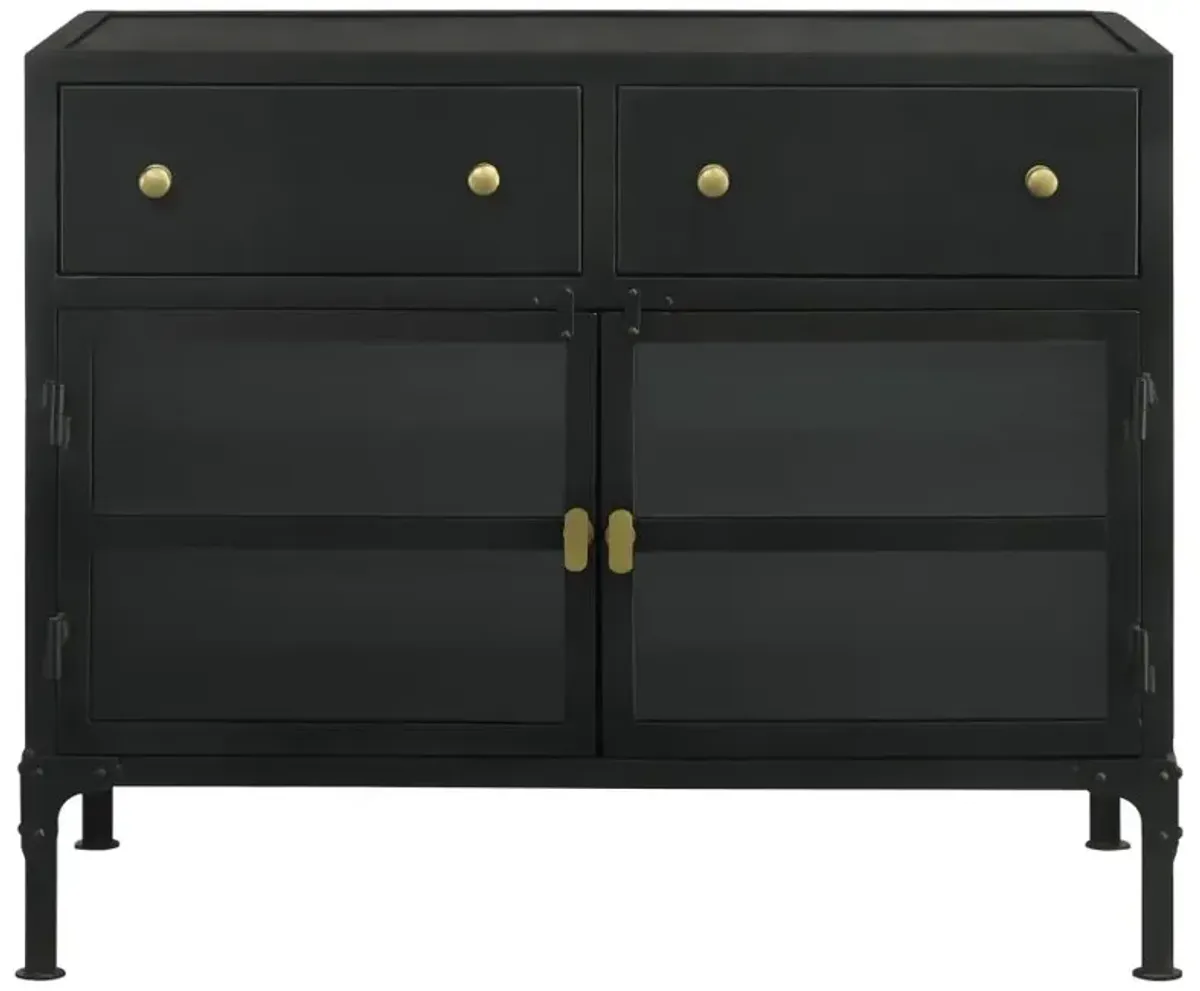 Abbott 2-Drawer Accent Cabinet with Doors