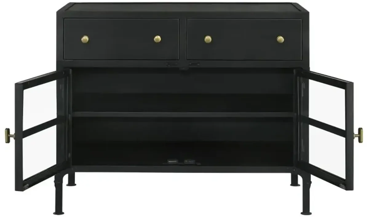 Abbott 2-Drawer Accent Cabinet with Doors