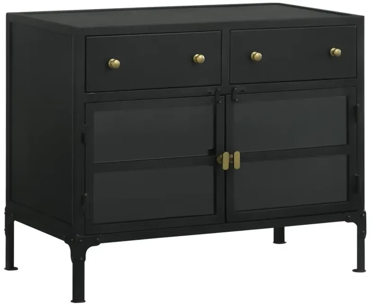 Abbott 2-Drawer Accent Cabinet with Doors