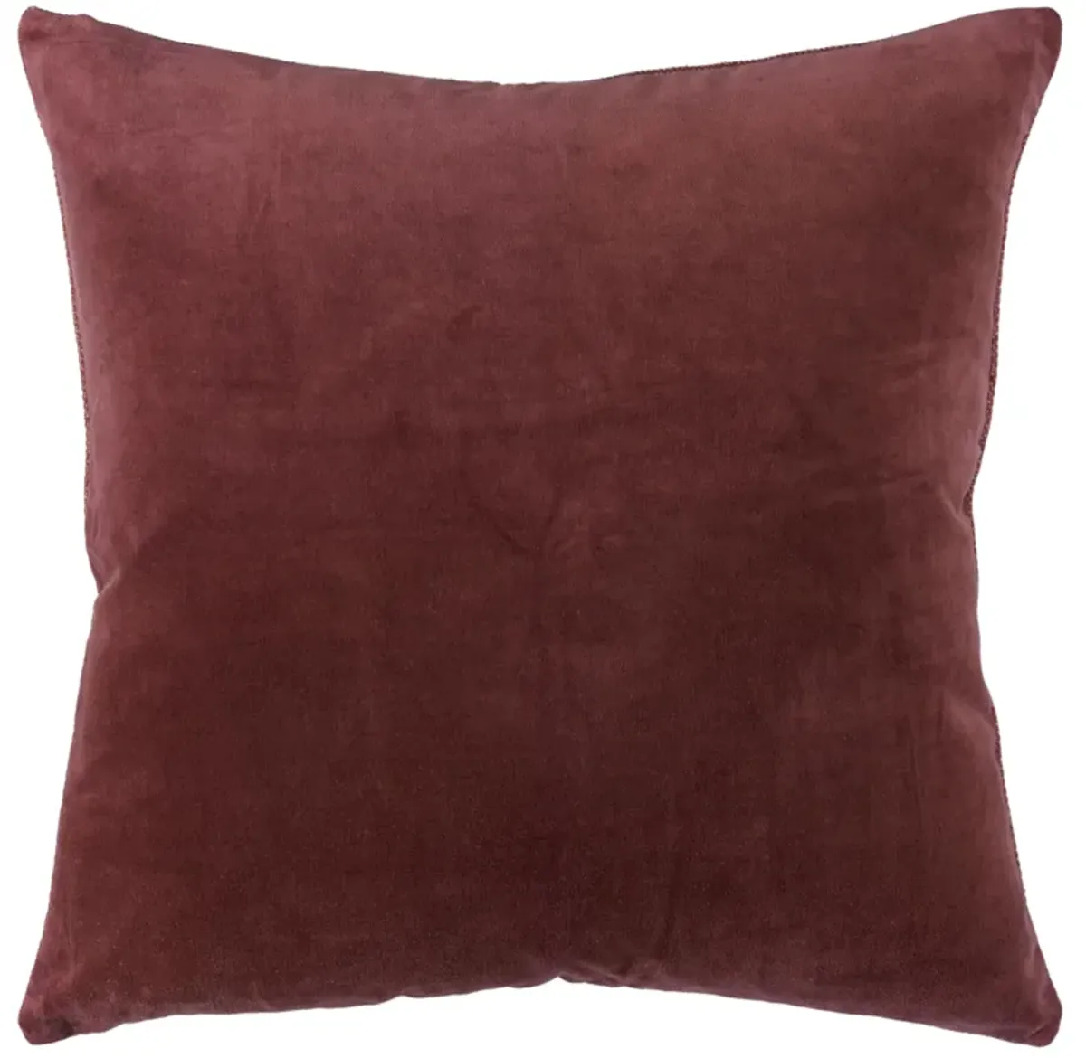 Solid Terra Cotta Pillow