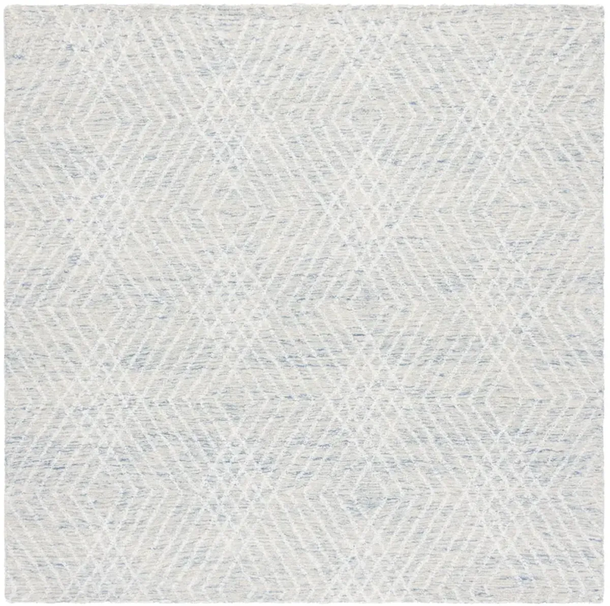 ABSTRACT Hand Tufted 6' x 6' Square area rug