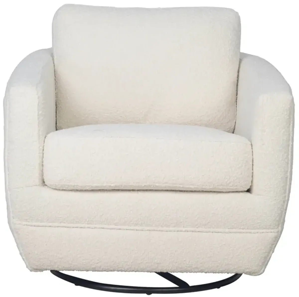 Baltimo Swivel Glider - Boucle Cream