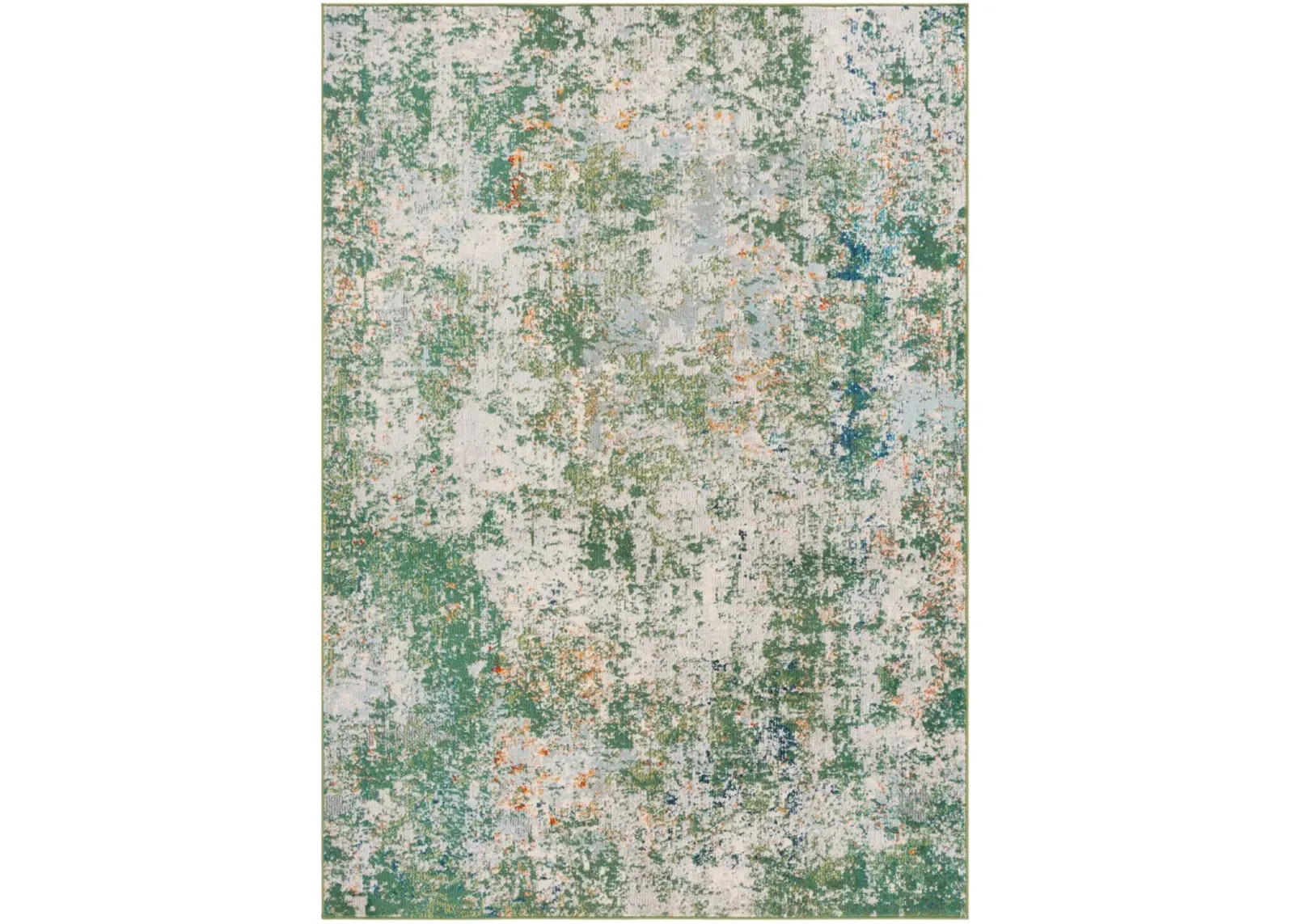 MADISON 453 GREEN  9' x 12' Large Rectangle Rug