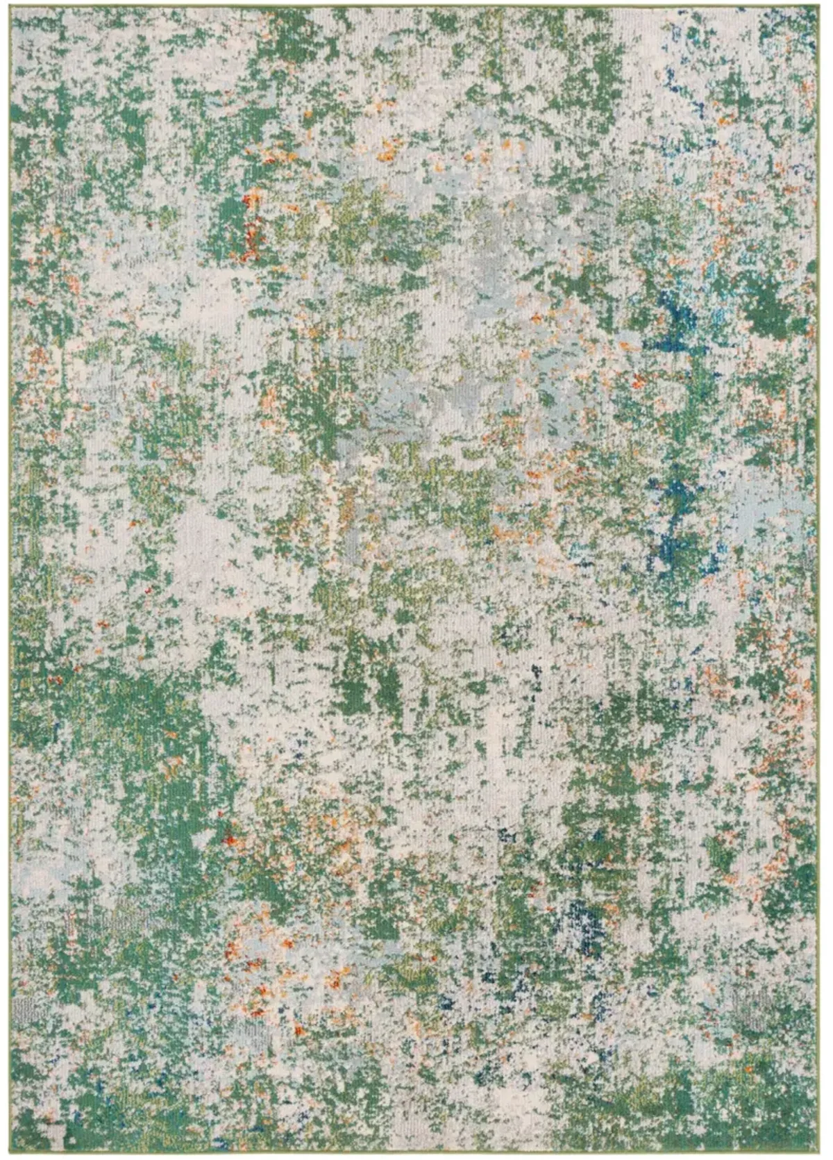 MADISON 453 GREEN  9' x 12' Large Rectangle Rug