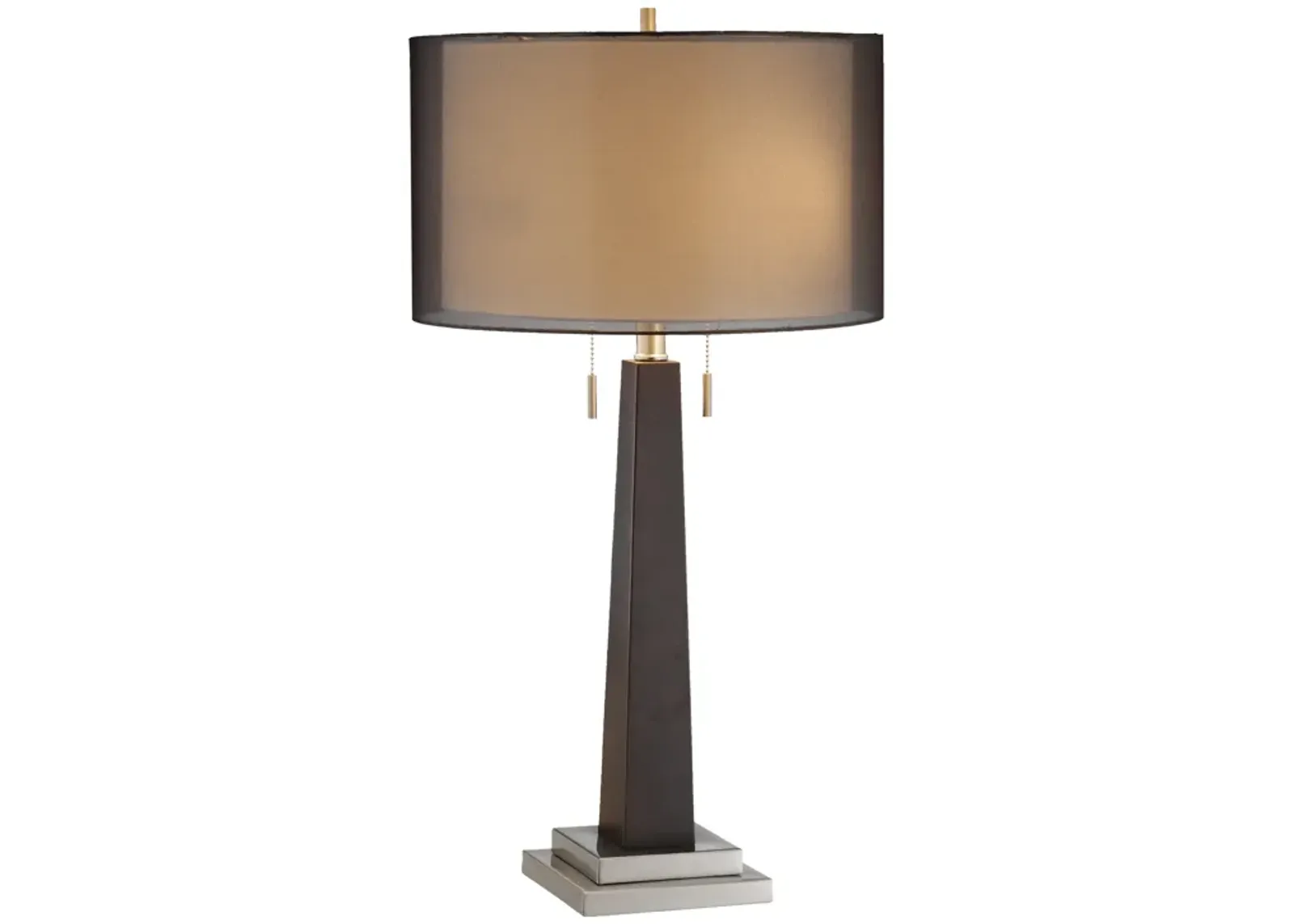 Jaycee 29" High 2-Light Table Lamp - Black