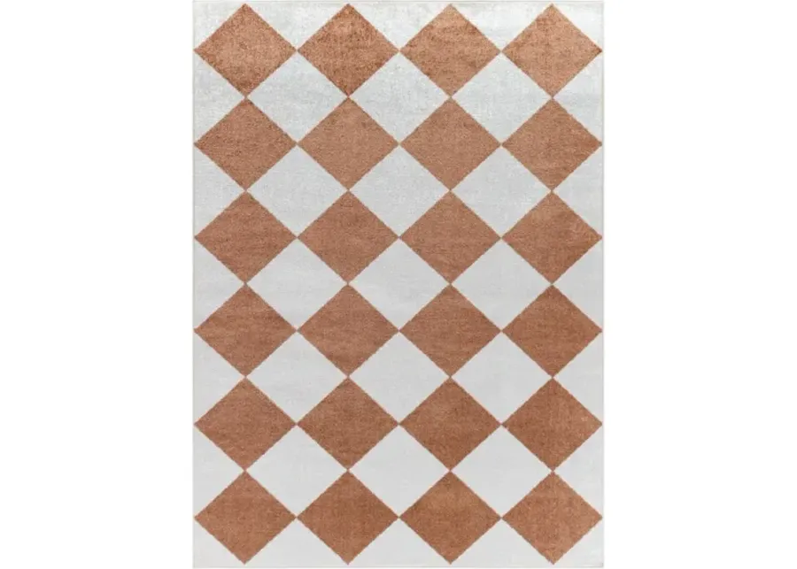 Lillian LLL-2375 6'7" x 9' Machine Woven Rug