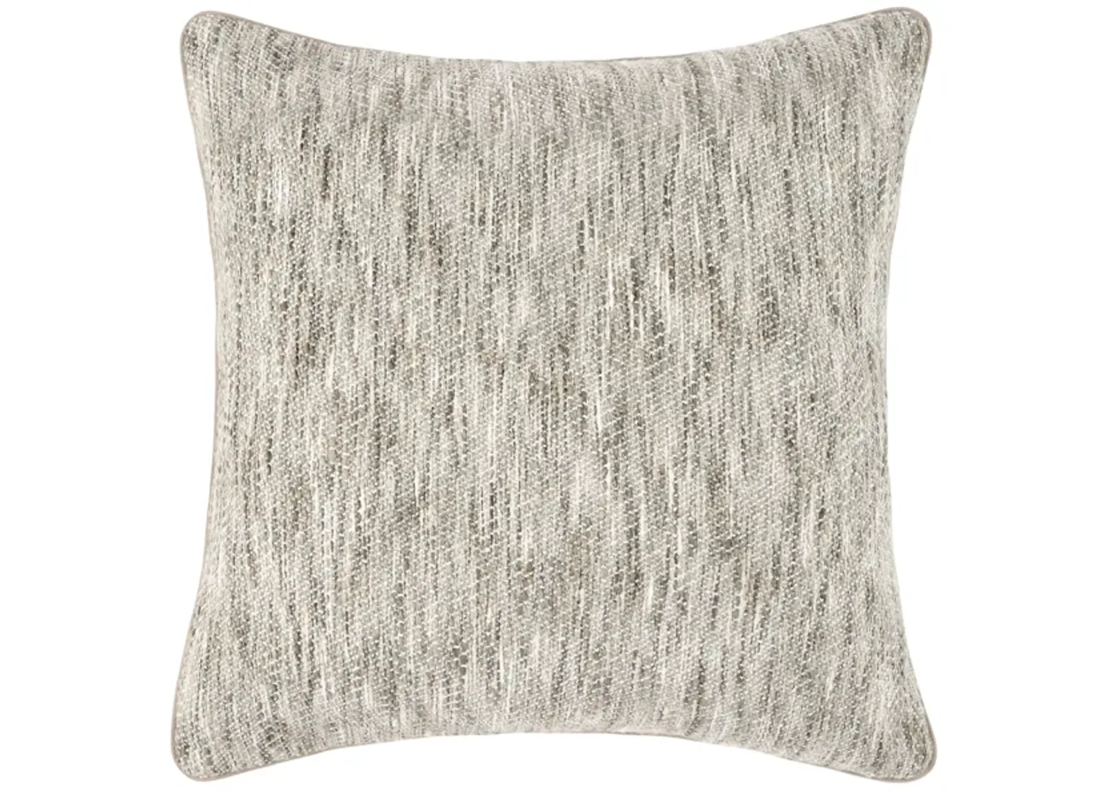 Sharma 22" Cotton Blend Throw Pillow, Beige