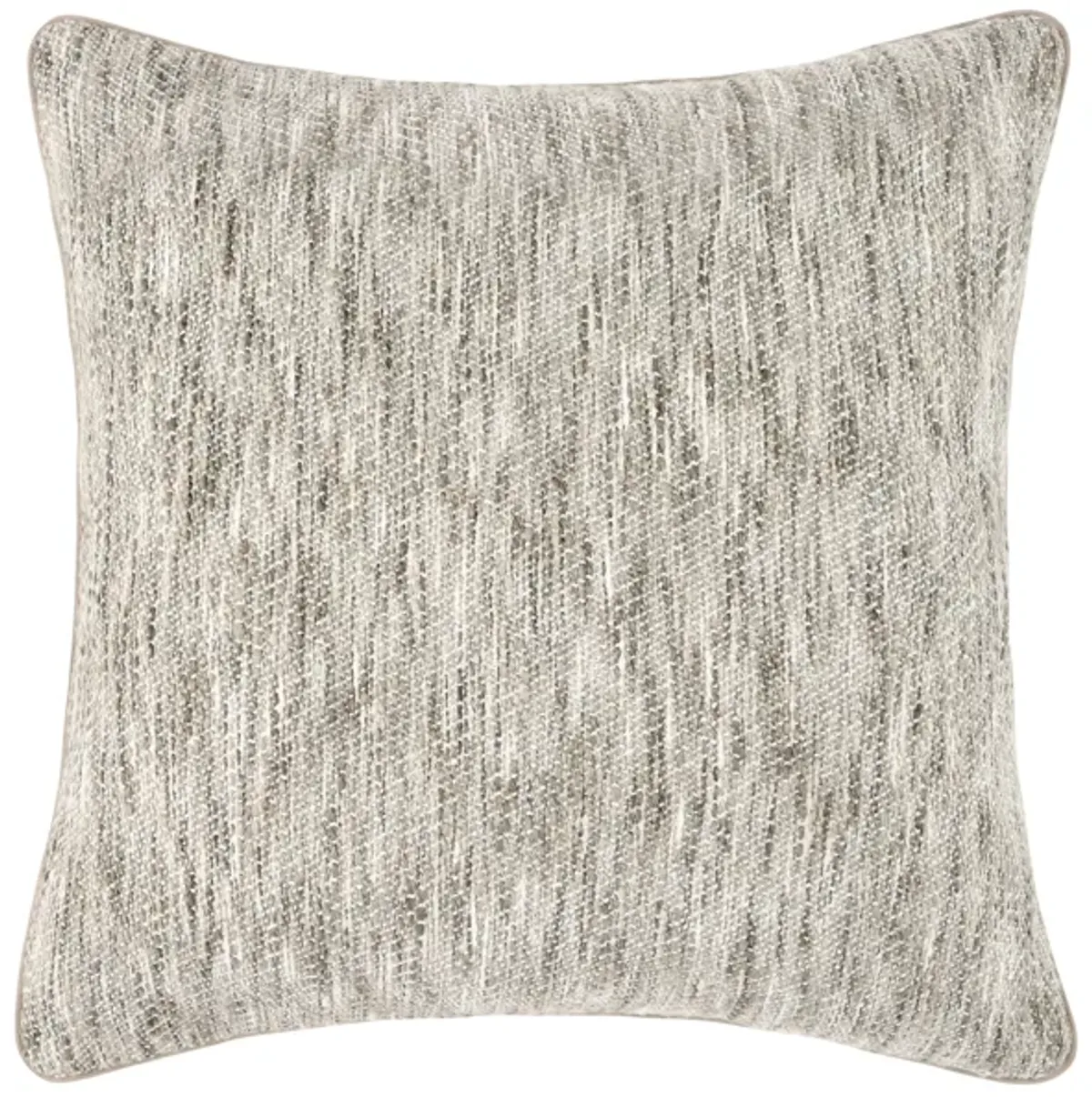 Sharma 22" Cotton Blend Throw Pillow, Beige