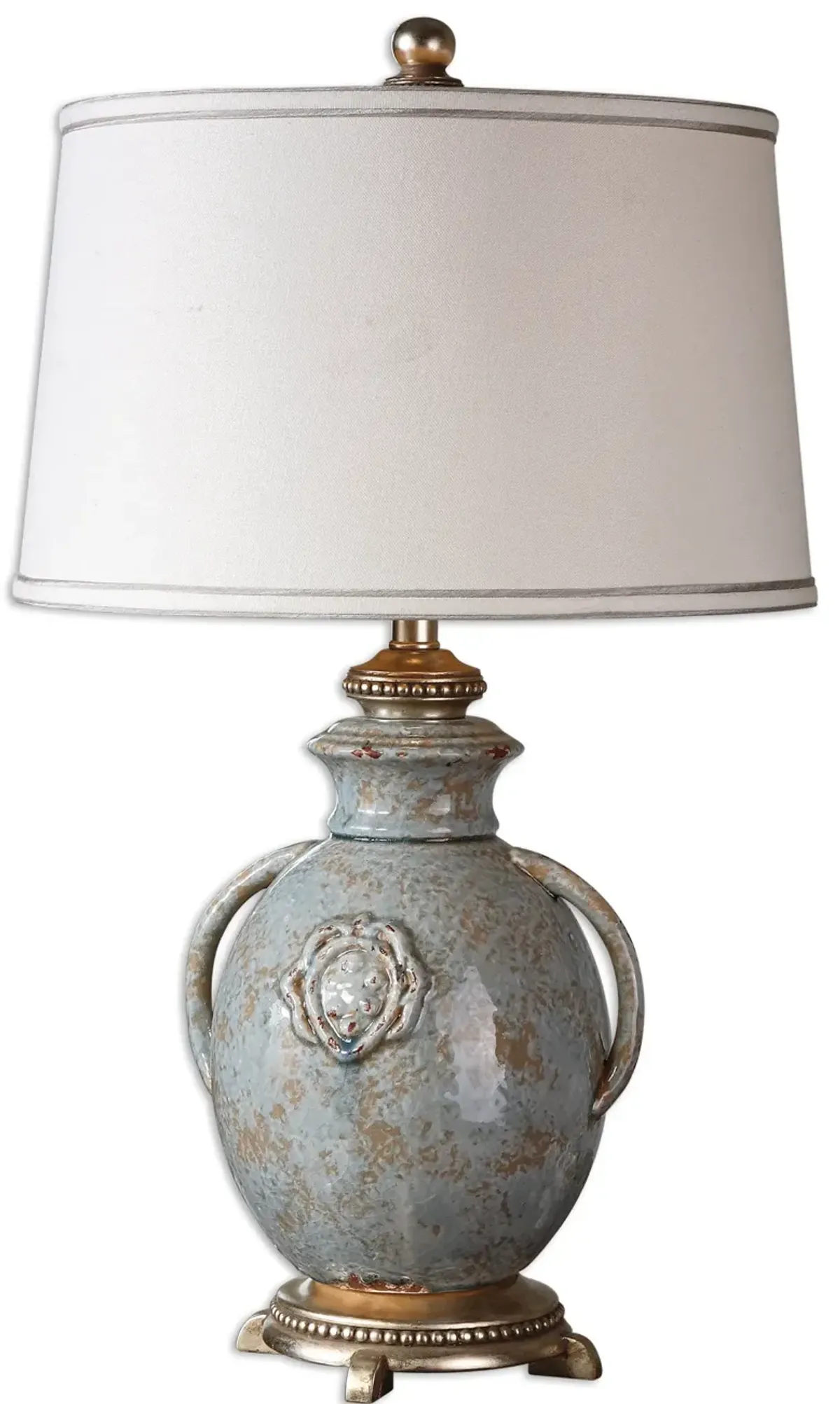 Cancello Blue Glaze Lamp