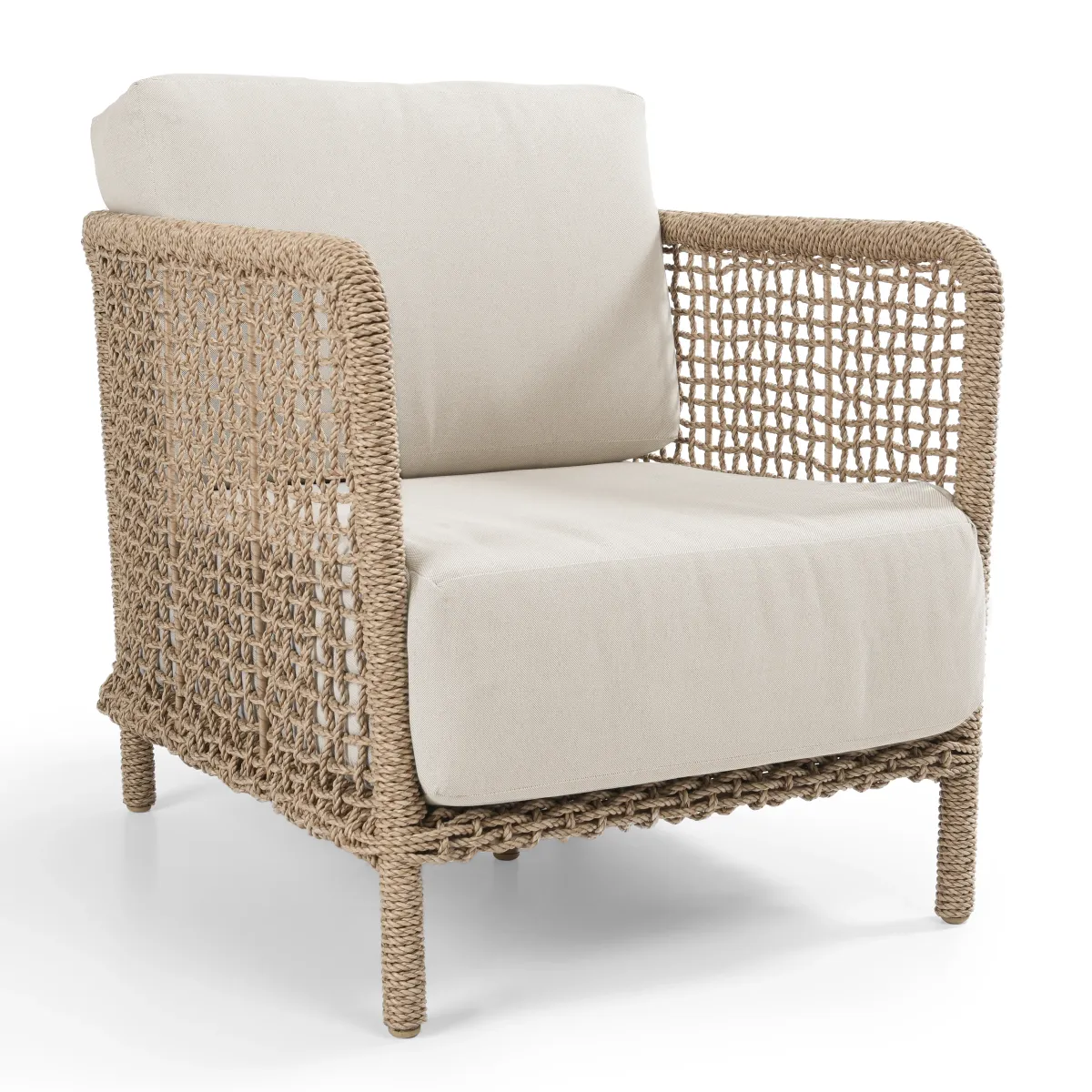 Brisbane Outdoor Accent Chair Natural