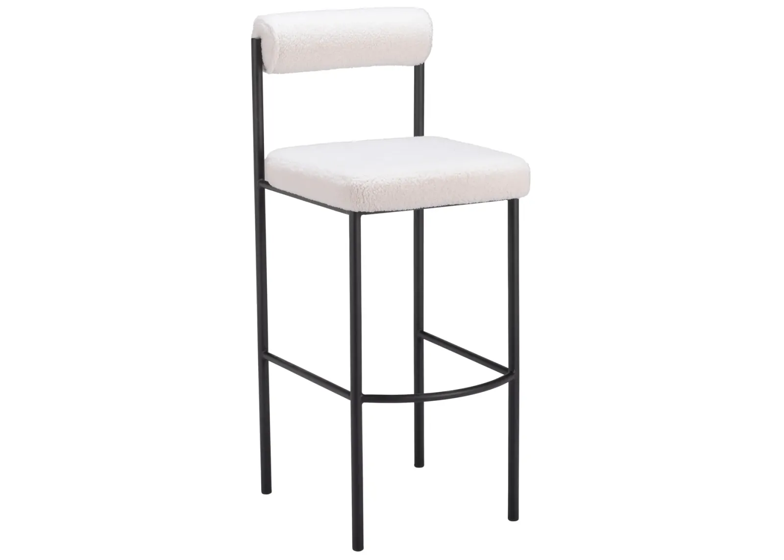 Livorno Barstool (Set of 2) Ivory