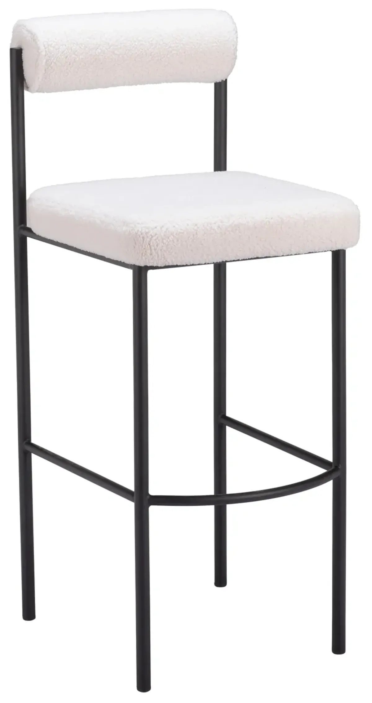 Livorno Barstool (Set of 2) Ivory