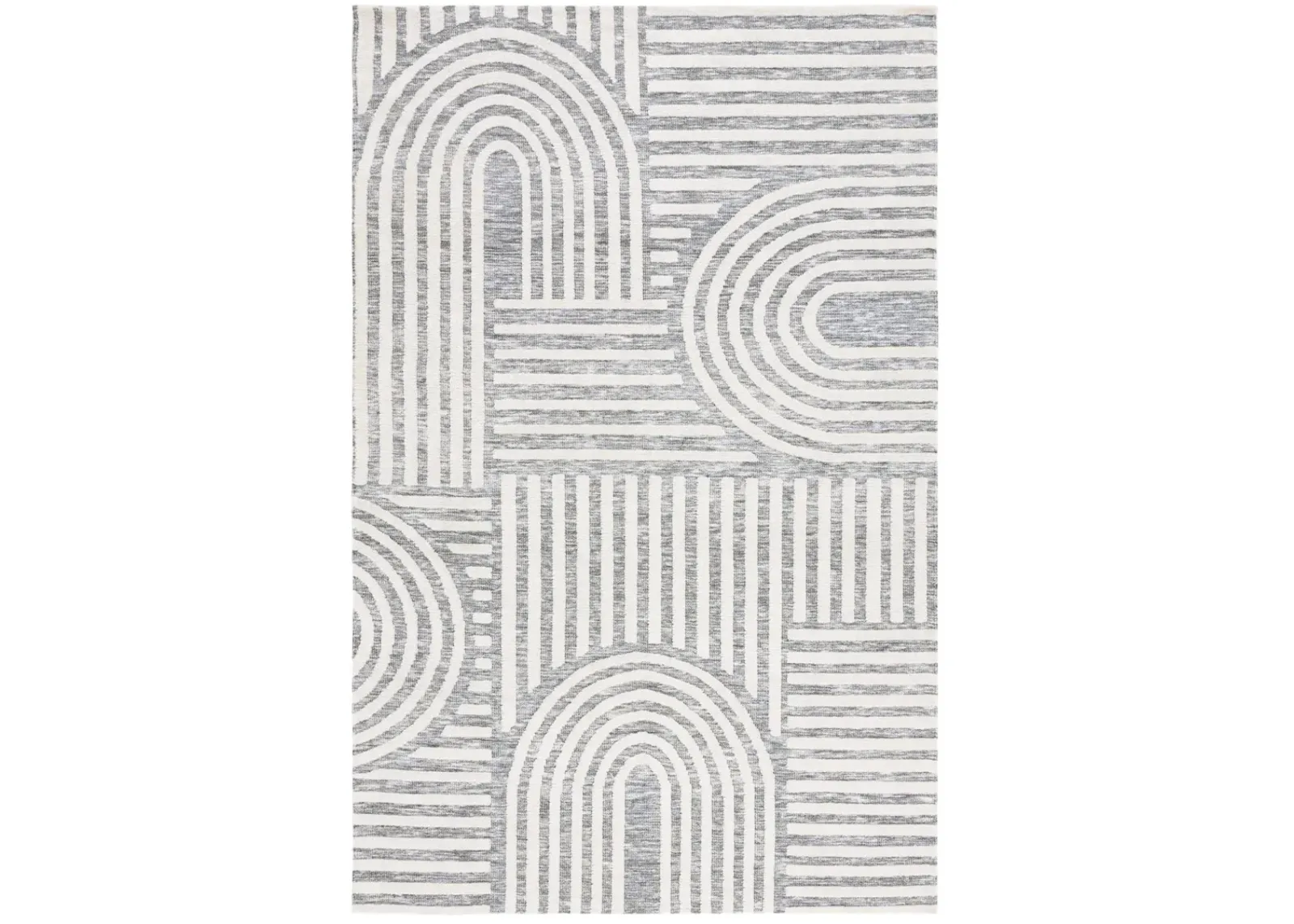 AUDREY 106 Grey 8' X 10' Large Rectangle Rug