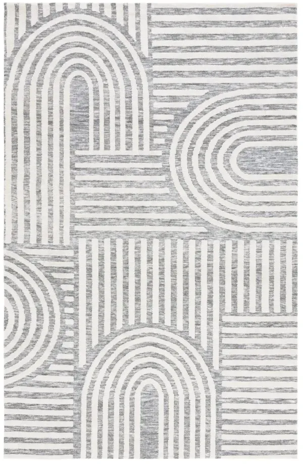 AUDREY 106 Grey 8' X 10' Large Rectangle Rug