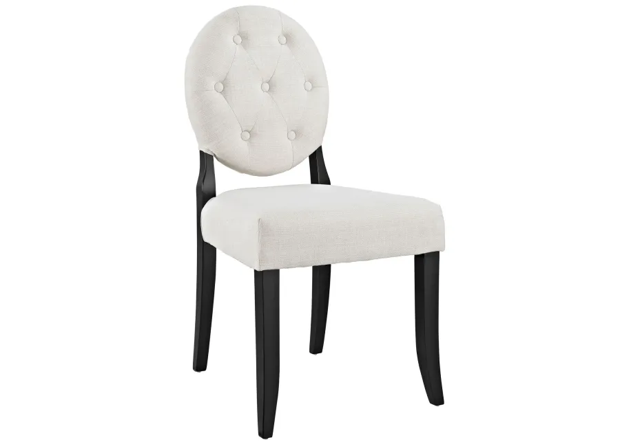 Button Dining Side Chair