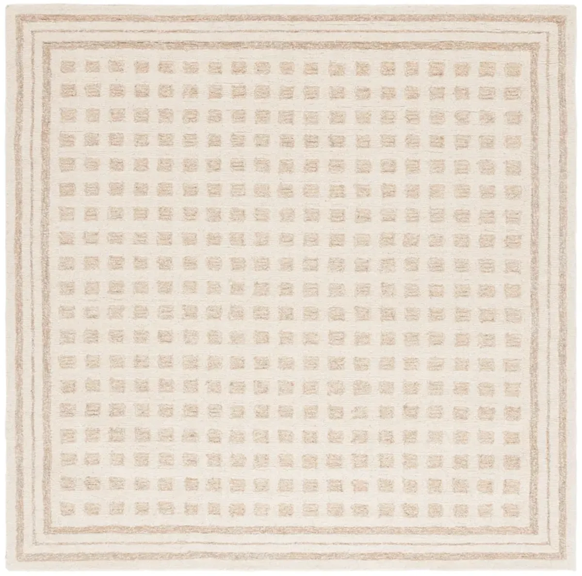 EBONY Hand Tufted 4' x 4' Square area rug