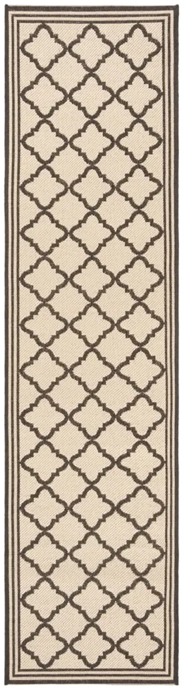 BEACH HOUSE 121 Brown 2'-2' X 6' Runner Rug