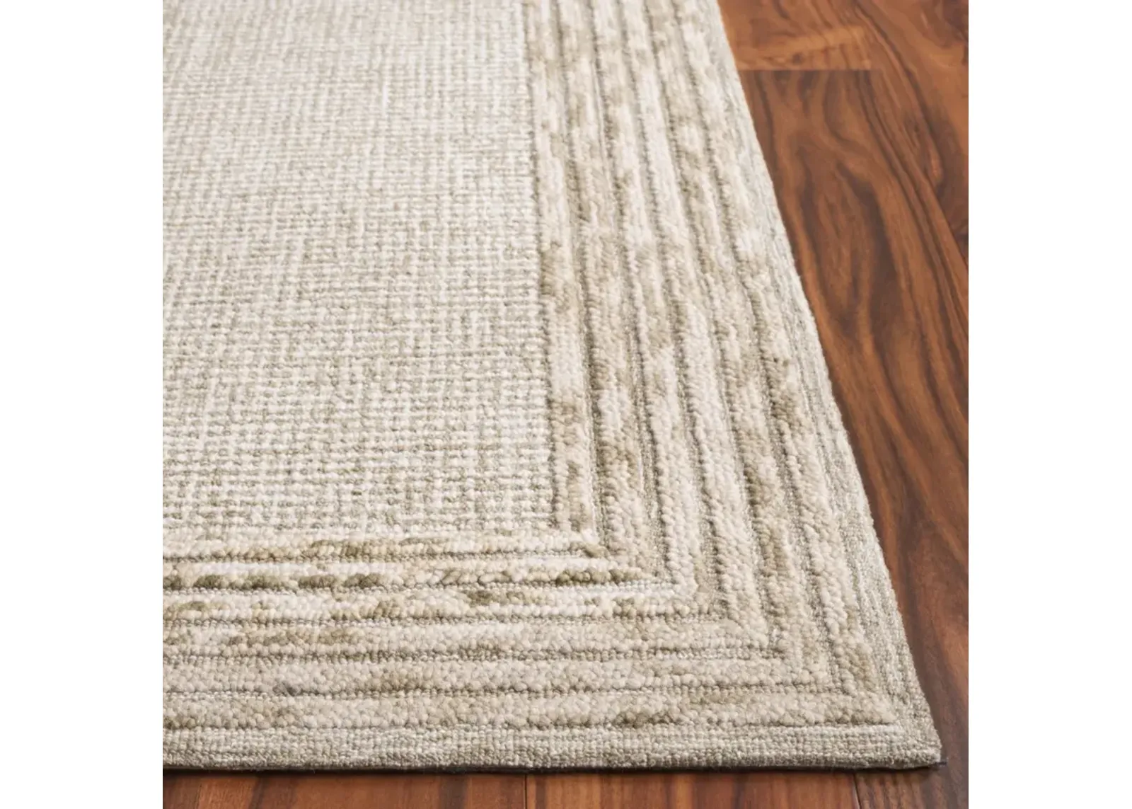 EBONY 425 LIGHT GREEN  6' x 6' Square Square Rug