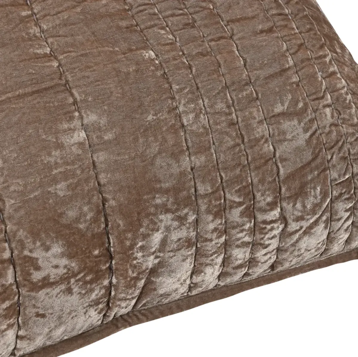 Maya Velvet Desert Taupe Sham