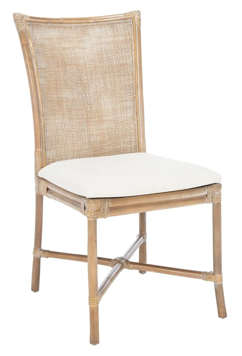 CHIARA RATTAN Dining  CHAIR W/ CUSHION - Set of 2